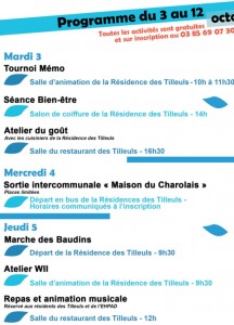 Semaine Bleue (Saint-Vallier)