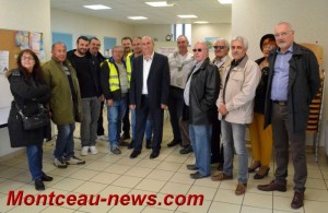 Saint-Vallier : Réception des Forains