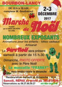 Marché de Noël à Bourbon-Lancy