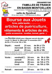 Familles de France en bassin montcellien