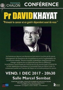 Santé – Vendredi 1er Décembre à 20h30….