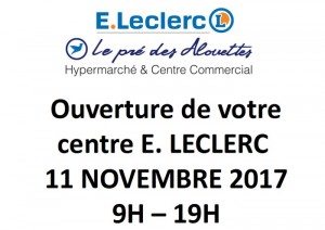 Evènement dans votre Centre Leclerc Montceau