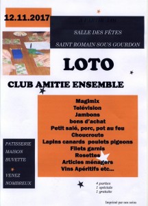 Club Amitié Ensemble de Saint Romain-sous-Gourdon (Sortir)