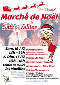 2ème Grand Marché de Noël à Saint-Vallier