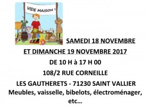 Rappel – Vide-maison aux Gautherets
