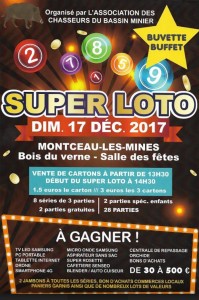 Super loto, le dimanche 17 décembre 2017
