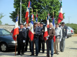 Hommage à un porte-drapeau