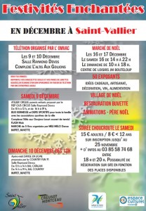 « Festivités Enchantées » à Saint-Vallier