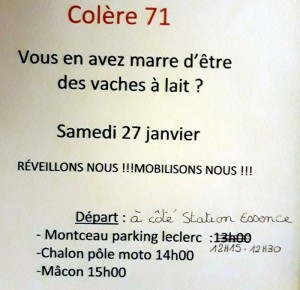 « Colère 71 »