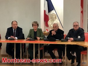 Voir notre vidéo – Après le rassemblement de défense du centre hospitalier de Montceau….