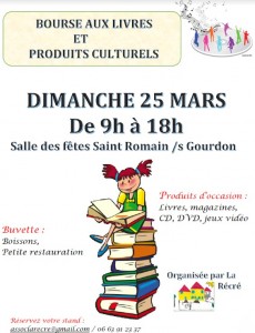 Association « La Récré de St Romain sous Gourdon » (Sortir)