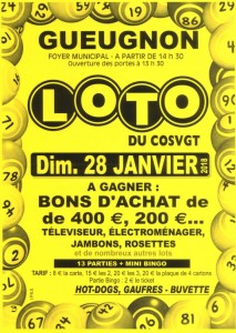 Loto du Comité des Oeuvres Sociales (Gueugnon)