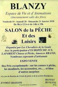 RAPPEL : Salon de la pêche à Blanzy