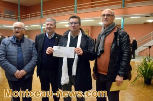 Montceau-les-Mines : un chèque de 11422,95 € à l’AFM