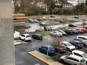Crue de la Bourbince à Montceau