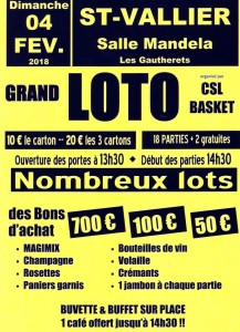 CSL Basket (Saint-Vallier – Sortir)