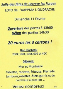 Aappma l’Oudrache de Perrecy (Sortir)