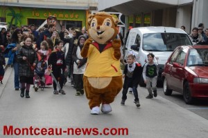 Carnaval organisé par l’association Montceau Commerces