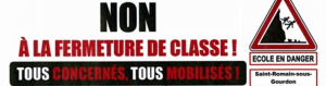 Menace sur l&rsquo;école de Saint Romain-sous-Gourdon