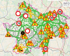 Etat des routes en Saône et Loire …