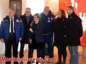 L&rsquo;équipe de  rugby U20 italienne à Montceau