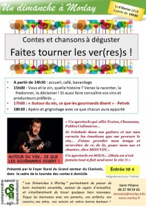 « Faites tourner les ver(re)s » à Saint-Ythaire (Sortir)