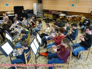 L&rsquo;orchestre « Passion Bourgogne » (Saint-Vallier)