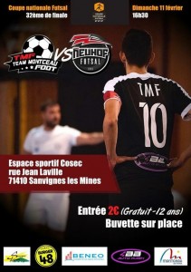 Coupe National Futsal (1/32eme de Finale)
