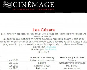 Association Cinémage (Montceau – Le Creusot)