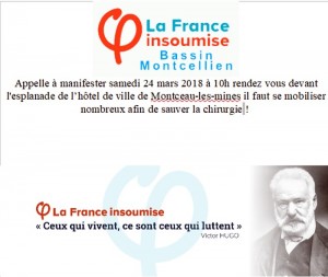 La France insoumise en bassin montcellien
