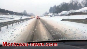 Jeudi noir sur les routes ce matin…VOIR LES VIDEOS