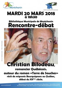 Rencontre-débat , le mardi 20 mars à Montchanin