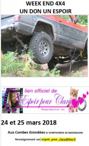 RAPPEL : Association « espoirpourclara »