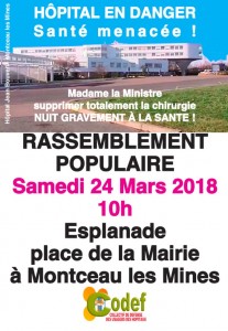 Avenir du centre hospitalier de Montceau