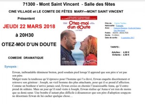 Comité des fêtes – Ciné Villages (Mont-Saint-Vincent)