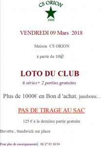 CS Orions (Sortir)