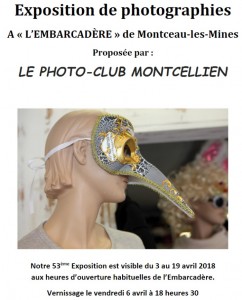 53ème exposition du Photo Club Montcellien