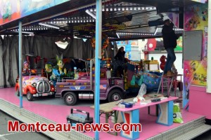 Fête foraine de la place Beaubernard (Montceau les Mines)