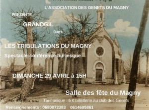 RAPPEL / Montceau-les-Mines : Les Genêts du Magny