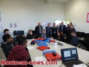 Le préfet en visite à l’Ecole de la 2e chance (Montceau)