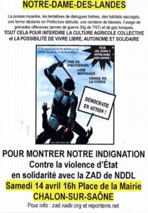 En soutien à Notre Dame des Landes (Politique – Environnement)