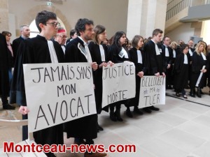 Les avocats en grève