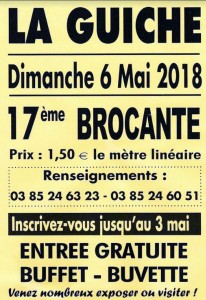 Dimanche 26 mai à La Guiche (Sortir)