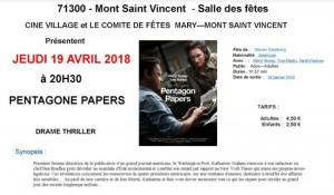 Comité des fêtes – Ciné Villages (Mont-Saint-Vincent)