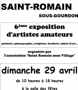 Association « Saint Romain mon village » de Saint Romain-sous-Gourdon (Sortir)