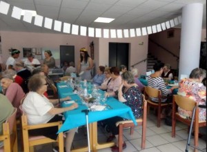 Journée « Bienvenue en Grèce » au Centre Hospitalier de La Guiche