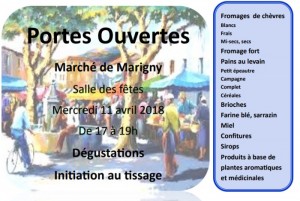 Petit marché à Marigny