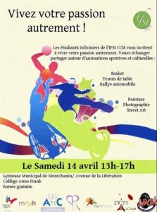 Avec l’IFSI de la CCM « Vivez votre passion autrement » (Montchanin)