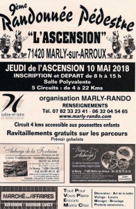 9ème randonnée de l&rsquo;Ascension à Marly/Arroux
