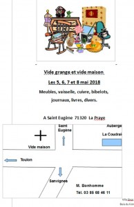 Vide-grange et vide-maison à Saint-Eugène